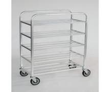 Hubert Aluminum 5 Shelf Universal Rack - 32"W x 16"D x 43"H