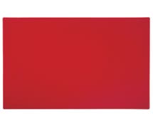 HUBERT Red Polyethylene Cutting Board - 18"L x 24"W x 1/2"H