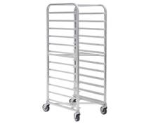 Hubert Aluminum Nesting X-Frame Rack - 25"L x 20 1/2"W x 70 5/8"H