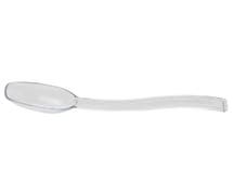 HUBERT Clear Polycarbonate Solid Buffet Spoon - 8"L
