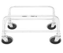 HUBERT Aluminum 1 Lug Dolly - 27 5/8"L x 16 3/4"W x 18 13/20"H