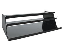 Expressly HUBERT 2'W Rectangular Black ABS/Painted Aluminum Deli Organizer - 24"L x 29 3/4"W x 13"H