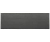 Hubert Solid Black ABS Flat Riser Sheet - 24"L x 30"W x 1/4"H