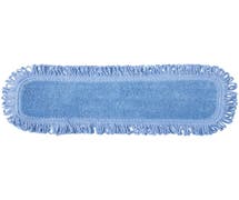 HUBERT Blue Microfiber Dry Mop - 18"L x 5"W