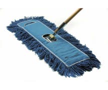 Hubert Blue Infinity Twist Cotton Yarn Dust Mop - 24"W