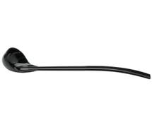 HUBERT 3/4 Oz Black Polycarbonate Ladle - 8 1/2"L x 1"W x 2"H