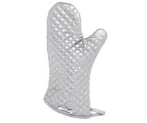 HUBERT Silver Cotton Oven and Freezer Mitt - 17"L