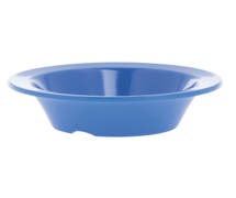 HUBERT 4.5 oz Wide Rim Blue Melamine Bowl
