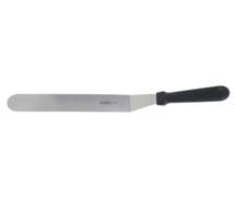 HUBERT Stainless Steel Offset Spatula with Black Polypropylene Handle - 12"L Blade