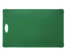 Hubert Green Polypropylene Cutting Board with Grippers - 18"L x 24"W x 1/2"H