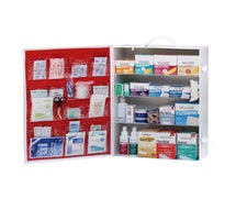 Medique 734M1 4-Shelf Standard Filled First Aid Cabinet