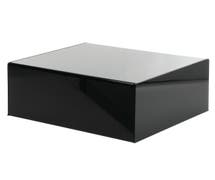 Expressly Hubert Modular Black Acrylic Riser - 12"L x 9 3/4"W x 5"H