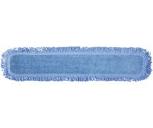 HUBERT Blue Microfiber Dry Mop - 24"L x 5"W