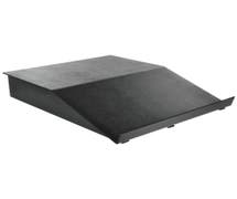 Expressly Hubert Solid Black Plastic Flat Top Riser - 30"L x 24"W x 5"H