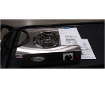 Outlet Cadco CSR1T Countertop Electric Range - (1) 6" Burner, 1100 Watts