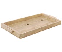 Natural Wooden Tray - 15 1/2"W x 10 1/2"D x 2"H