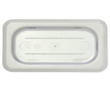 HUBERT 1/9 Size Clear Polycarbonate Solid Food Pan Cover