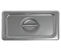 HUBERT 1/4 Size 24 Gauge Stainless Steel Solid Steam Table Pan Cover