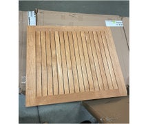 Outlet Florida Seating TKTP-36S Teak Restaurant Patio Table Top, 36"Wx36"D