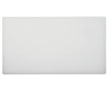 Hubert White Polyethylene Cutting Board - 12"L x 18"W x 1/2"H