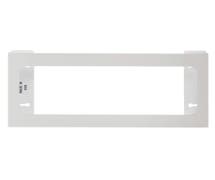 HUBERT White Stainless Steel 4-Box Disposable Glove Dispenser - 22 1/4"L x 3 3/4"D x 10"H
