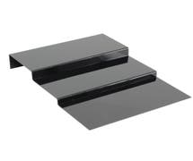 Expressly Hubert 3-Step Gloss Black Acrylic Riser - 24"L x 29 3/4"W x 4 1/4"H