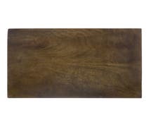 Expressly Hubert Mango Wood Single Well Tile - 21 1/10"L x 12 3/4"W x 1 3/8"H
