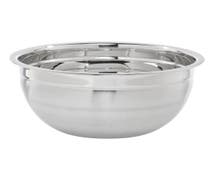 HUBERT 5 qt 22 Gauge Stainless Steel Mixing Bowl - 10 4/5"Dia x 4 9/10"D