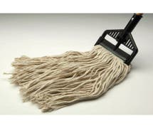 HUBERT 24 oz Natural Cotton Cut-End Mop Head - 1"W