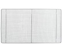 Hubert Rectangular Full Size Chrome-Plated Steel Mesh Pan Grate - 23 3/4"L x 16"W x 1/2"H