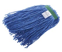 HUBERT Blue Microfiber Medium Mop Head with 1 1/4" Headband