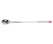 HUBERT Twisted Stainless Steel Bar Spoon - 11"L