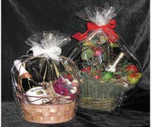 Clear 1.6 mil Gift Basket Bags - 24"W x 30"H