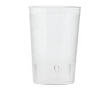 HUBERT 12 oz Clear SAN Plastic Tumbler