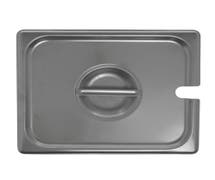 HUBERT 1/2 Size 22 Gauge Stainless Steel Slotted Flat Steam Table Pan Cover