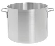 HUBERT 24 qt Aluminum Stock Pot - 12 3/5"Dia x 11 2/5"D