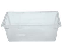 Hubert 16 5/8 gal Clear Plastic Full Size Food Storage Box - 26"L x 18"W x 12"D