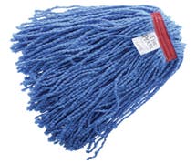 HUBERT Blue Microfiber Large Mop Head with 1 1/4" Headband