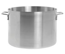 HUBERT 32 qt Aluminum Stock Pot - 13 4/5"Dia x 12 3/5"D