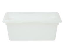 HUBERT 4.75 Gal Translucent Plastic Food Storage Box - 18 7/64"L x 11 13/16"W x 9 1/16"D