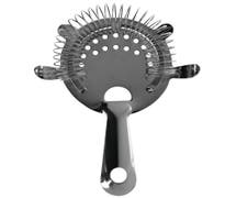Hubert 4-Prong Stainless Steel Cocktail Strainer