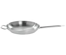 HUBERT Stainless Steel Fry Pan with Helper Handle - 12 1/2"Dia x 2 1/5"H