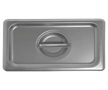 Hubert 1/4 Size Stainless Steel Solid Flat Steam Table Pan Cover