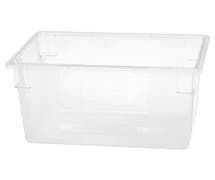 Hubert 21 1/2 gal Clear Plastic Full Size Food Storage Box - 26"L x 18"W x 15"D