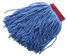 HUBERT Blue Microfiber Large Mop Head with 5" Headband