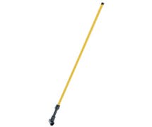 HUBERT Yellow Fiberglass Clincher Style Mop Handle For 5"W Mop Head - 54"L