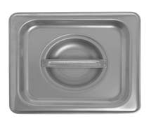 HUBERT 1/6 Size 22 Gauge Stainless Steel Solid Flat Steam Table Pan Cover
