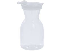 HUBERT 0.8 L Clear Plastic Lidded Carafe