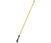 HUBERT Yellow Fiberglass Clincher Style Mop Handle For 5"W Mop Head - 60"L