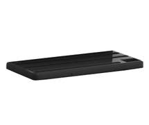 HUBERT Black ABS Plastic Insert for Small Stainless Steel Sanitary Knife Rack - 6"L x 2 9/16"D x 1 17/64"H